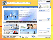 Tablet Screenshot of nicl.com.pk