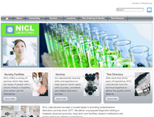 Tablet Screenshot of nicl.com
